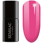 Semilac Vernis à ongles gels semi-permanents UV 391 Raspberry Charm 7ml