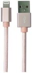 Apple 2m Braided Lightning Cable - Rose Gold