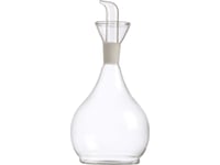 Oevo Olive Oil Bottle - Transparent, 1 Ltr