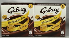 2 x Boxes Galaxy Caramel Hot Chocolate Pods Dolce Gusto Compatible16 x15g NEW