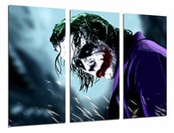 Cuadros Camara Batman and the Joker Superhero Photo Poster Total Size: 97 x 62 cm XXL, Multicoloured