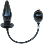 Mister B Inflatable Butt Plug - Black - Svart