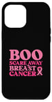 Coque pour iPhone 12 Pro Max Ruban rose chimio cancer du sein femme Halloween