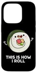 Coque pour iPhone 14 Pro Voici comment je lance un jeu de mots à sushi amusant