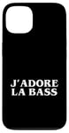 Coque pour iPhone 13 J'adore la basse