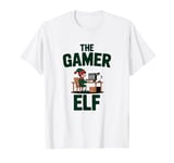 Funny Christmas Gaming Elf Gamer Video Love Holiday Gamers T-Shirt