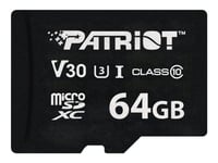 Patriot Vx Series - Flash-Minneskort - 64 Gb - Uhs-I U3 / Class10 - Microsdxc Uhs-I U3