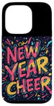 iPhone 14 Pro Vibrant New Year Cheer Outfit for Boys and Girls Case