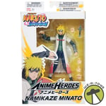 ANIME HEROES - Naruto Shippuden - Minato Namikaze Figure Bandai Namco 36905 NEW