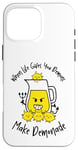 iPhone 16 Pro Max Funny Life Gives You Demons Make Demonade Lemons Lemonade Case