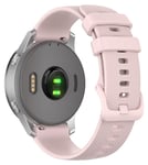 Urrem til Garmin Vivoactive 4S - Silikone - 18 mm - Pink