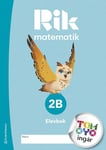 Rik matematik 2B Elevpaket Tryckt bok + Digital elevlicens 12 mån