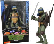 7" Leo Teenage Mutant Ninja Turtles 1990 Movie TMNT Leonardo Action Figure