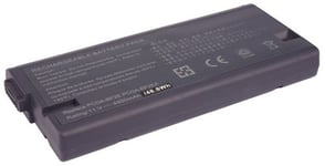 Kompatibelt med Sony VAIO VGN-E50B/D, 11,1V, 4400mAh