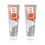 Wella Color Fresh Semi-Permanent Hair Mask 150ml - Peach x2