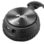 NIA Q2 Bluetooth-kuuloke V4.2 tukee Bluetooth/TF-kortin toistoa/AUX IN/FM-radiota useita toistotiloja APP-ohjaus sisäänrakennettu mikrofoni