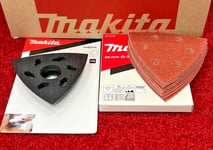 Makita Starlock Multi Tool Sanding Pad + 10Sheets DTM50 DTM51 TM3000 TM30D M9800