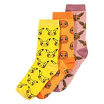 [DISPO A CONFIRMER] Pokémon pack 3 paires de chaussettes Three Icons 39-42