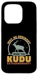 Coque pour iPhone 15 Pro Pourquoi être ordinaire lorsque vous Kudu Extraordinaire Cool Kudu Hunter