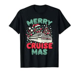 Funny Christmas Cruise Slogan Vacation at Christmas Cruise T-Shirt