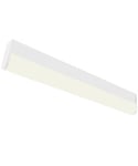 Callisto vegglampe, lengde 50 cm, dimbar LED 2700K 970lm, Hvit