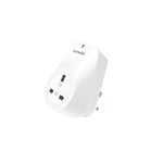 Tenda SP6 Smart Plug,Alexa Plug 13A WiFi Plug Works with Alexa & Google Home,APP Remote Control,Schedule & Timer Function,Wireless Smart Socket No Hub Required,2.4GHz Only(1 Pack)