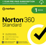 Norton 360 Standard 10GB 1 enhet 12 månader