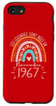 Coque pour iPhone SE (2020) / 7 / 8 Les Légendes Sont Nées En Novembre 1967