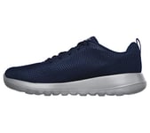 Skechers Homme Go Walk Max - 54601 Baskets, Bleu Navy Grey, 42 EU