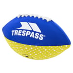 Trespass Quarterback Beach Amerikansk Fotboll One Size Blå / Gul