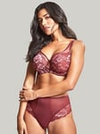 Panache Sabrina High Apex Balconnet Bra - Red, Red, Size 32J, Women