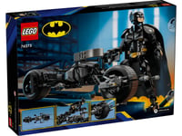 LEGO DC Batman Construction Figure & the Bat-Pod Bike LEGO 76273 | 713 Pieces