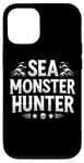 Coque pour iPhone 12/12 Pro Citation amusante de plongée Sea Monster Hunter