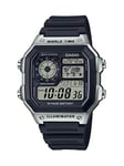 Casio Men Digital Japanese Quartz Watch with Resin Strap AE-1200WH-1CVCF