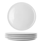 Holst Porzellan PL 30 PACK 12 Lot de 12 assiettes à pizza 31 cm en porcelaine dure de qualité professionnelle