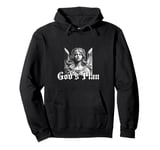 God's Plan Angel Statue - For Men Women Teenager Pullover Hoodie