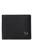 Paul Smith Zebra Logo Leather Billfold Wallet, Black