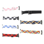 Braided Sport Watch Bands Nylon Watch Band Stretchy 7 Packs For Galaxy Fit 3 For