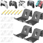 Support De Manette De Jeu, Support De Casque Et Support Mural Pour Manettes Compatible Avec Ps3/Ps4/Ps5/Xbox 360/Xbox One/S/X/Elite/Series S/Series X, Lot De 4