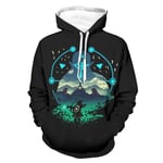 O5KFD&8 Zelda Sweat-shirt élégant pour homme – Veste de survêtement fine Blanc L