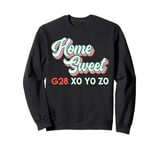 3-D Printer Home Sweet G28 XO YO ZO GCode 3D Prints Sweatshirt