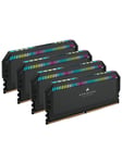 Corsair Dominator Platinum RGB DDR5-5600 - 64GB - CL36 - Quad Channel (4 pcs) - Intel XMP - Svart med RGB