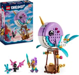 LEGO DREAMZzz Izzie's Narwhal Hot-Air Balloon Toy, Sea Animal Building Set,... 