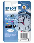 Genuine Epson 27XL Tri-Colour Ink Cartridges  T2715 For WorkForce WF-7610DWF