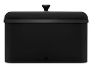 Tower Sera Bread Bin with Smoked Black Trim T826136BLK (Black) 🚚💨