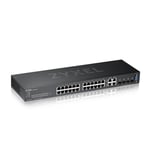 ZYXEL GS2220-28,EU REGION,24-PORT GBE L2 SWITCH WITH GBE UPLINK (1 YEAR NCC PRO PACK LICENSE BUNDLED