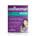 Vitabiotics Wellwoman Vegan 60 Tablets - Extra Dietary Support For Vegetarians