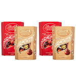 Lindt Lindor Chocolate Truffles in 4 Varieties, 4 x 200g