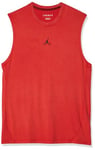 NIKE M J DF SPRT Slvls TOP Gym Red/Black, Gym red/Black, M