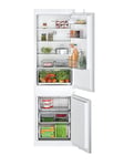 Bosch KIN86NSE0G Fridge Freezer with sliding hinge, NoFrost, MultiBox Food Preservation System, Eco Airflow, Integrated, 177.2 x 54.1cm